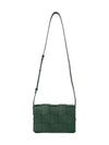 Intrecciato Cassette Cross Bag Green - BOTTEGA VENETA - BALAAN 8