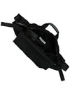 Plain Paper Touch Logo Waist Belt Bag Black - CP COMPANY - BALAAN 6