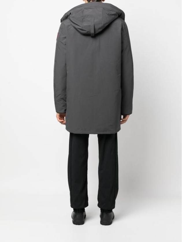 Shadow Project Langford Down Padding Parka Graphite Grey - CANADA GOOSE - BALAAN 7