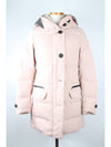 Sumi Light Pink Fleece Hooded Padded Jumper S - PARAJUMPERS - BALAAN 1