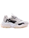 Leave no trace low-top sneakers white silver - MONCLER - BALAAN 2