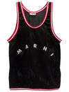 Basket Tank Top Tote Bag Black - MARNI - BALAAN 3