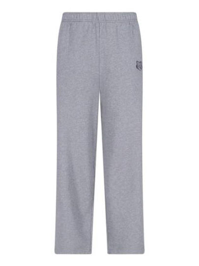 Bold Fox Head Patch Relaxed Jogger Track Pants Grey - MAISON KITSUNE - BALAAN 2