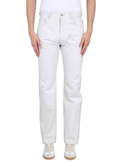 Denim Straight Pants S50LA0216 S30857961 WHITE - MAISON MARGIELA - BALAAN 2