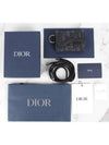 Shoulder strap card wallet black - DIOR - BALAAN 2