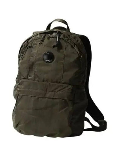 Lens Detail Nylon B Backpack Green - CP COMPANY - BALAAN 2