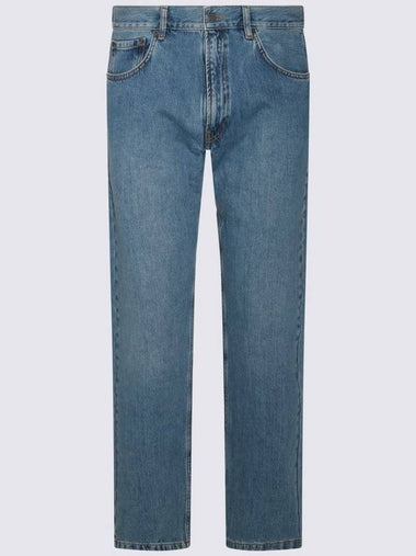 Moschino Blue Cotton Denim Jeans - MOSCHINO - BALAAN 1