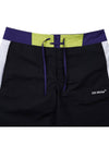 Men's Arrow Block Sunset Swim Shorts Black - OFF WHITE - BALAAN.