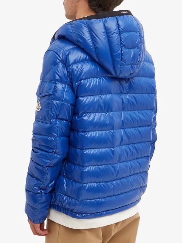 Glossy Blue Men s Padding 1A00027 M1592 75N - MONCLER - BALAAN 4