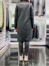 Dark gray overcoat - AMI - BALAAN 4