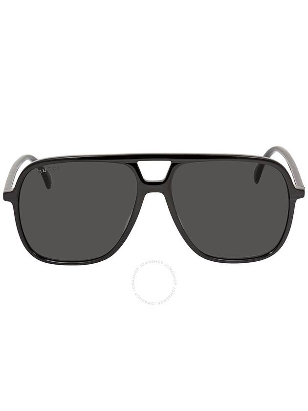 eyewear horn-rimmed Boeing sunglasses black - GUCCI - BALAAN 2