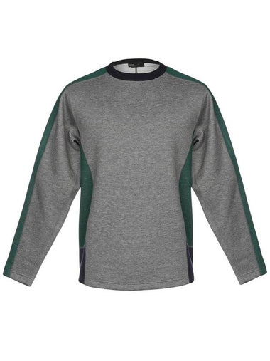 Color contrast cut line sweatshirt - KOLOR - BALAAN 1