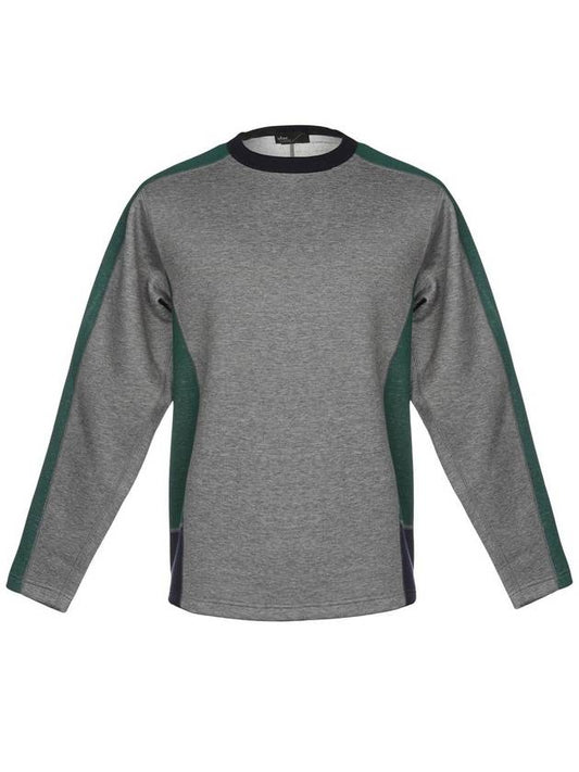 Color contrast cut line sweatshirt - KOLOR - BALAAN 1