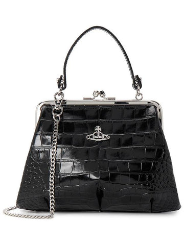 Women s Chain Cross Bag 4B010006W L0039 N401 - VIVIENNE WESTWOOD - BALAAN 1