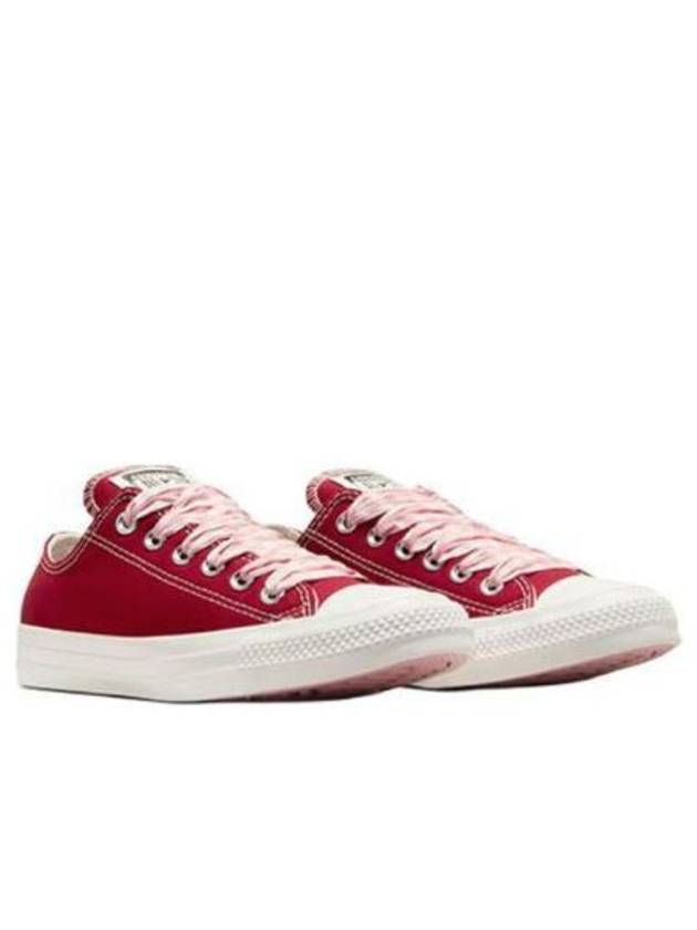 Chuck Taylor All Star Gingham Low Top Sneakers Red - CONVERSE - BALAAN 2