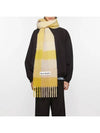 Muffler Scarf CA0084CQX BEIGE YELLOW - ACNE STUDIOS - BALAAN 3