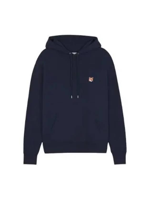 Fox Head Patch Regular Hoodie Navy - MAISON KITSUNE - BALAAN 2