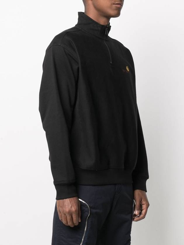 CARHARTT WIP HALF ZIP AMERICAN SCRIPT SWEAT - CARHARTT WIP - BALAAN 3