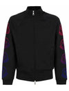 Side Gradient Logo Zip-up Jacket Black - MONCLER - BALAAN 2