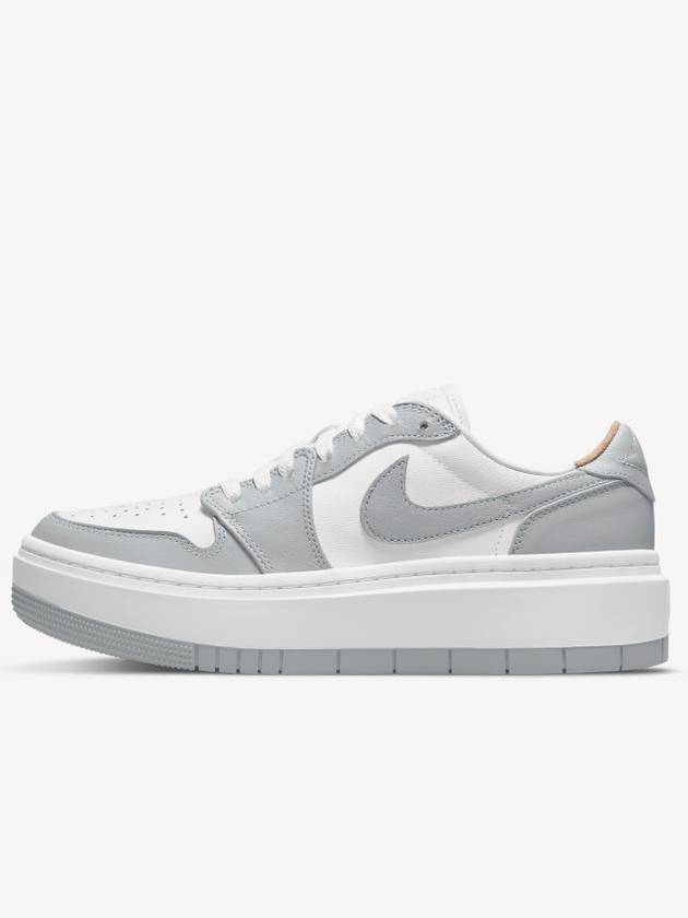 Nike W Women's Jordan 1 Elevate Low SE White and Wolf Gray DH7004100 - JORDAN - BALAAN 1