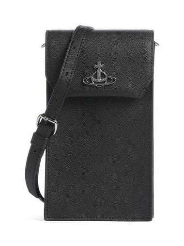 Saffiano phone bag - VIVIENNE WESTWOOD - BALAAN 1