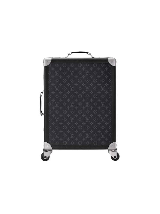 Louis Vuitton Rolling Trunk Monogram Eclipse Luggage Bag Grey - LOUIS VUITTON - BALAAN 1