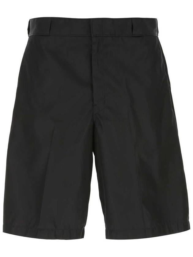 Re Nylon Bermudas Shorts Black - PRADA - BALAAN 2