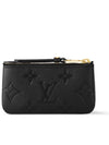 Monogram Empreinte Key Pouch Black - LOUIS VUITTON - BALAAN 5