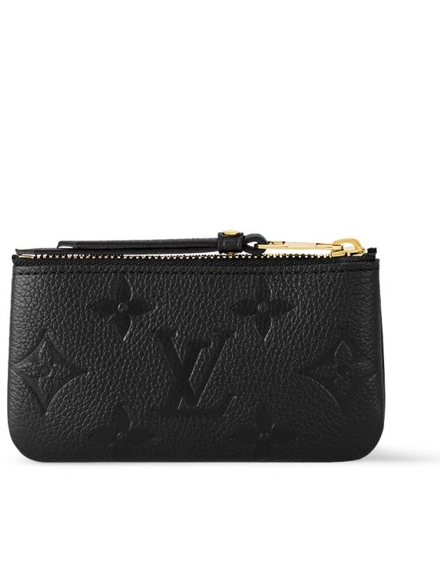 Monogram Empreinte Key Pouch Black - LOUIS VUITTON - BALAAN 5