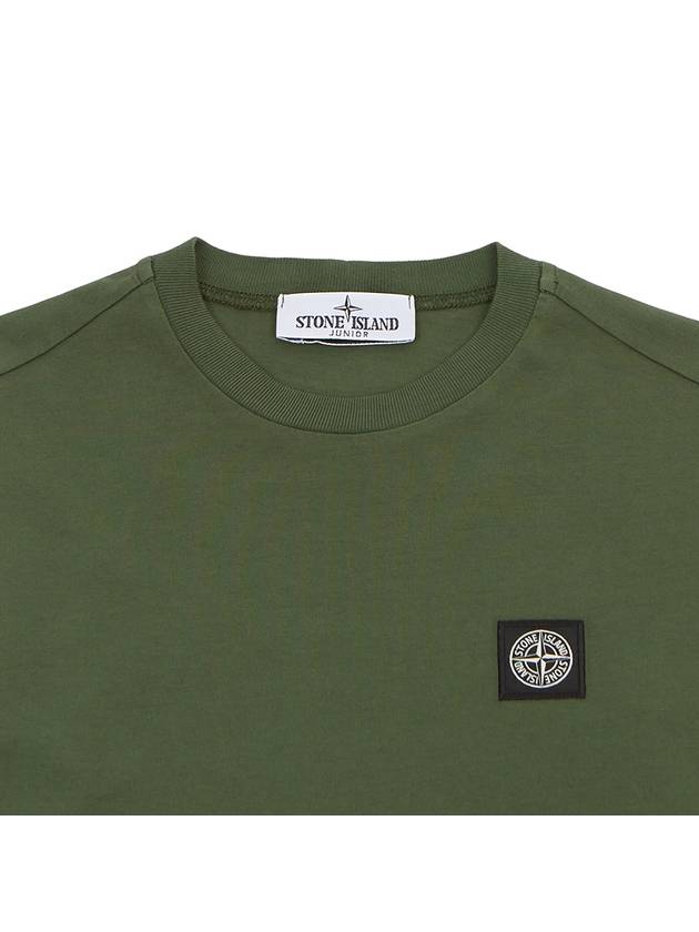 Kids Long Sleeve T Shirt 801620447 V0058 8A - STONE ISLAND - BALAAN 3