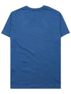 VPC Logo Organic Cotton Short Sleeve T-Shirt Blue - A.P.C. - BALAAN 3