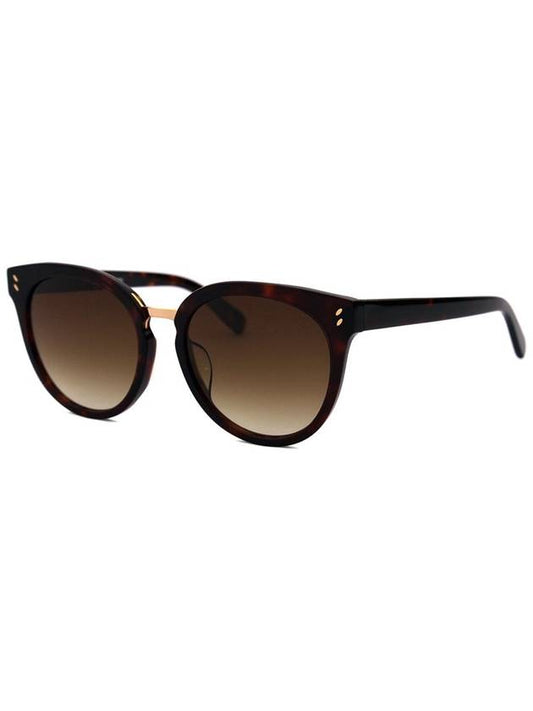 Stella McCartney SC0049SK 002 officially imported round combination luxury sunglasses - STELLA MCCARTNEY - BALAAN 1