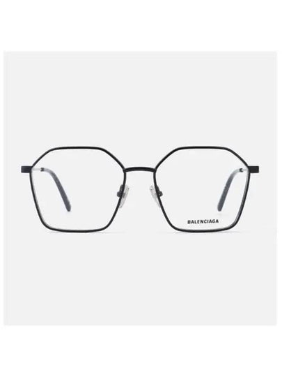 Eyewear Logo Geometric Eyeglasses Black - BALENCIAGA - BALAAN 2