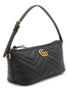 GG Marmont Shoulder Bag Black - GUCCI - BALAAN 3