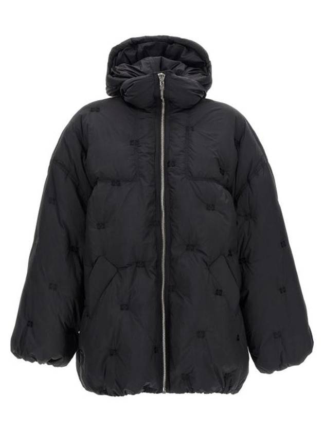 Tech Oversized Puffer Padding Black - GANNI - BALAAN 2