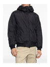 Crinkle Reps R NY Padding Black - STONE ISLAND - BALAAN 4