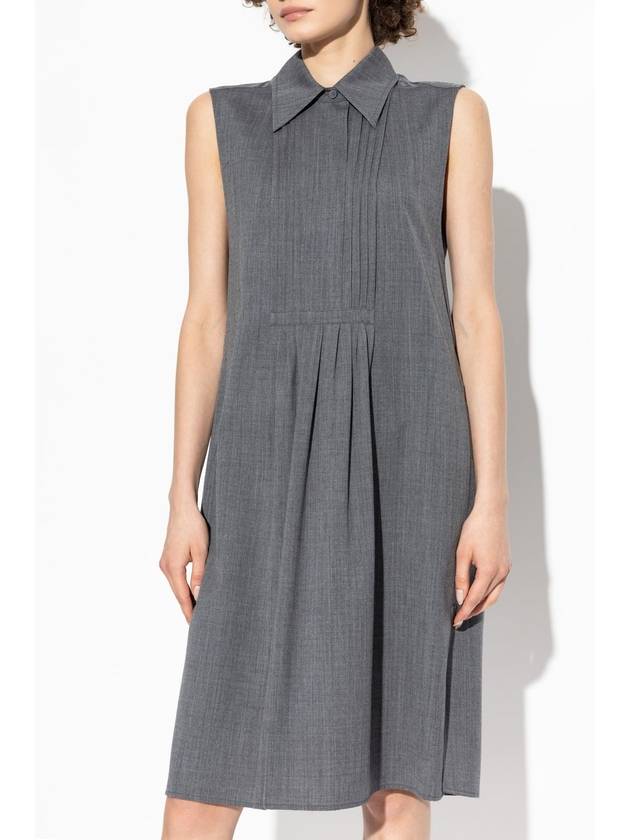 JIL SANDER Wool Dress, Women's, Grey - JIL SANDER - BALAAN 3