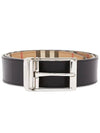 Reversible Vintage Check Leather Belt Archive Beige - BURBERRY - BALAAN 3