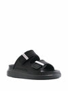 Hybrid Rubber Slippers Black - ALEXANDER MCQUEEN - BALAAN 3