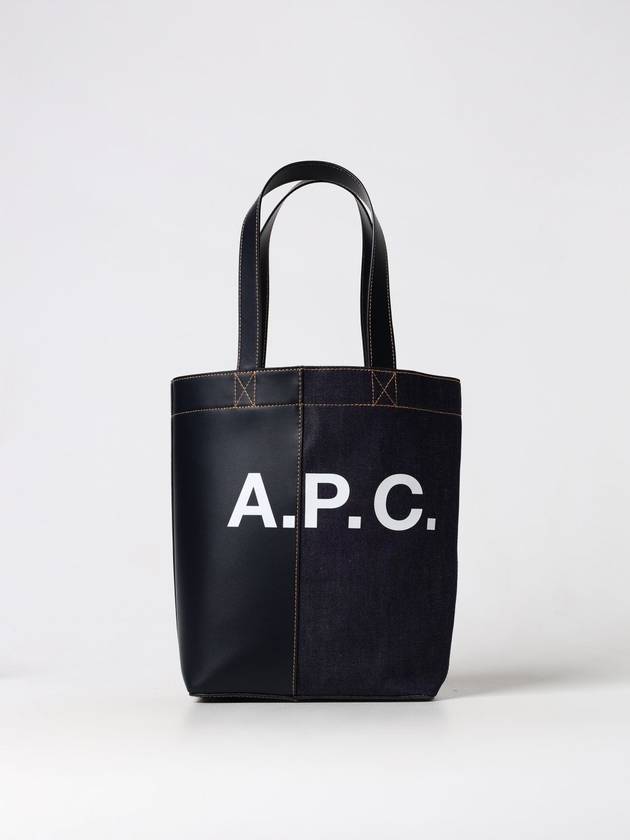 Borsa Axel A.P.C. in denim e pelle - A.P.C. - BALAAN 1