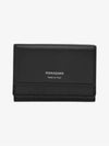 Ferragamo Credit Card Holder Black 661337 770115 - SALVATORE FERRAGAMO - BALAAN 4