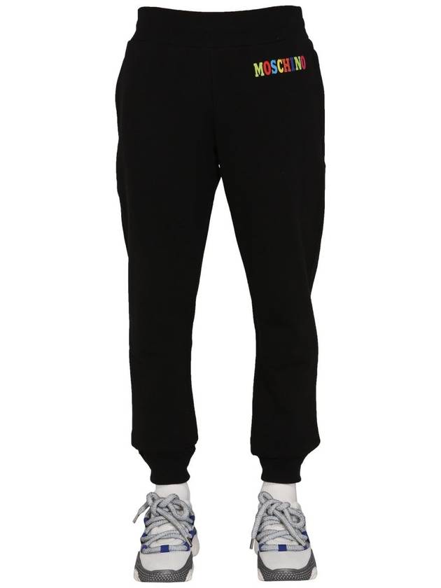 Multicolor Logo Jogging Pants 034902281555 B0040178678 - MOSCHINO - BALAAN 2