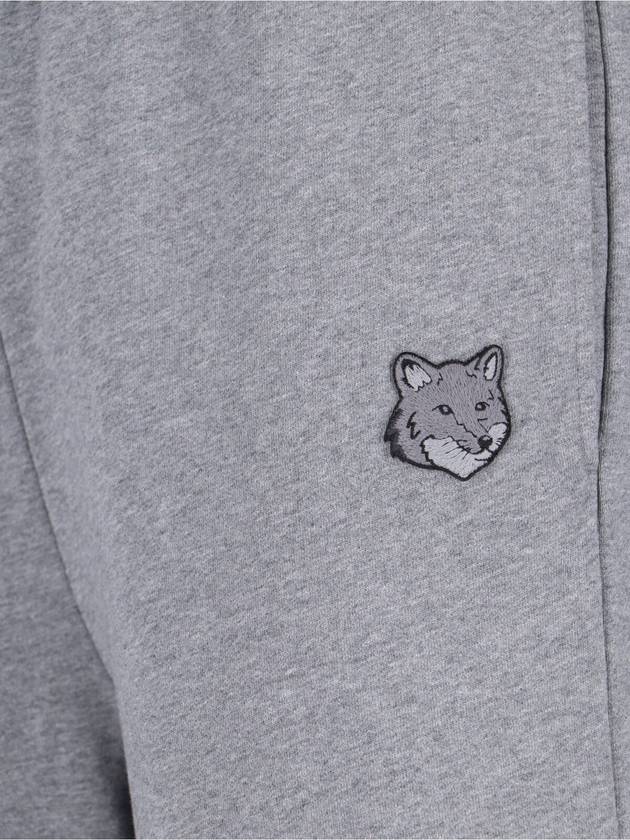 Bold Fox Head Patch Relaxed Jogger Track Pants Grey - MAISON KITSUNE - BALAAN 4