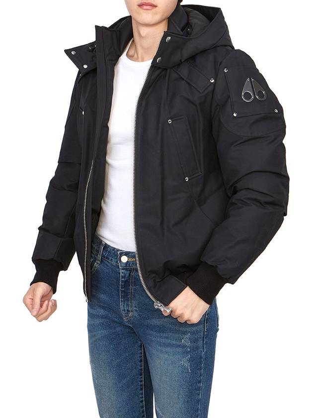 Ballistic Hooded Down Bomber Padding Navy - MOOSE KNUCKLES - BALAAN 6