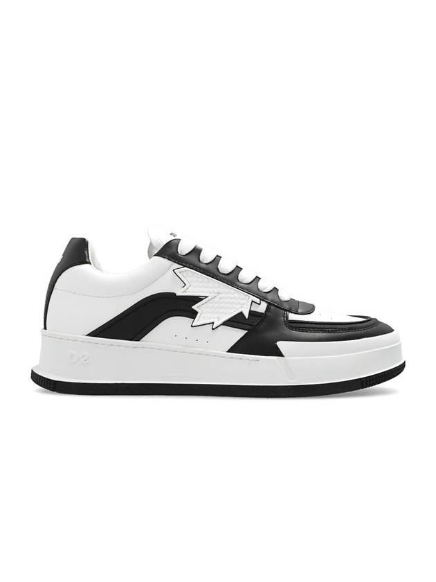 Canadian low-top sneakers white black - DSQUARED2 - BALAAN 1