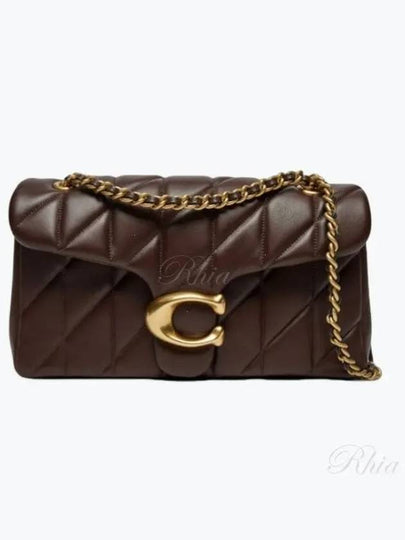 Tabby 26 Quilted Shoulder Bag Brown - COACH - BALAAN 2