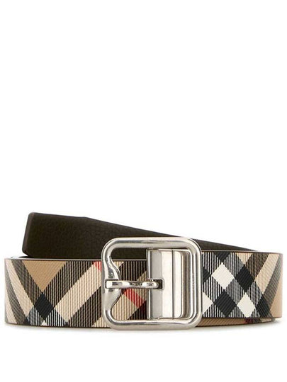 Check B reversible buckle belt 8092046 - BURBERRY - BALAAN 2