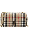 Boucle Lola Vintage Check Small Cross Bag Beige - BURBERRY - BALAAN 2