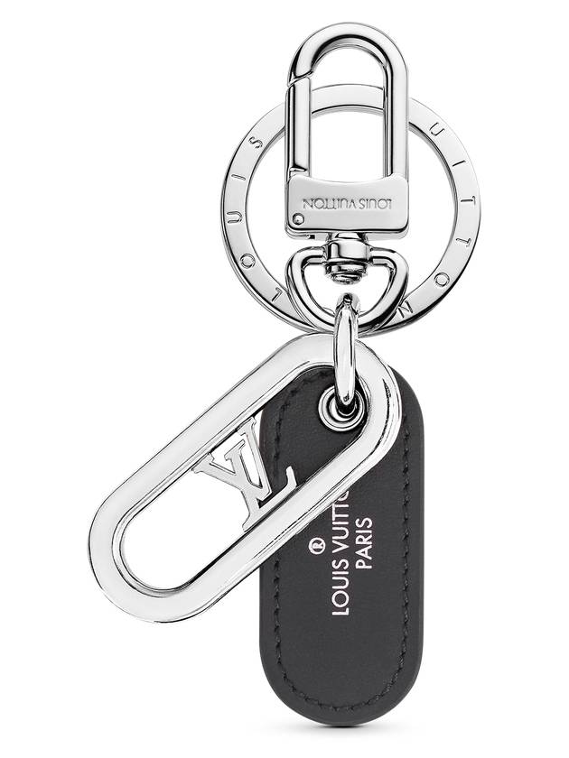 LV Padded Circle Bag Charm Key Holder Silver - LOUIS VUITTON - BALAAN.