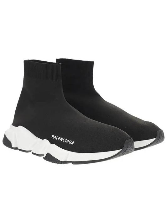 Speed Trainer High Top Sneakers Black - BALENCIAGA - BALAAN 2